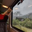Mit der #ÖBB ganz entspannt zurück nach #wien🇦🇹 - Derzeit im Gasteiner Tal. @unsereoebb #railjet #firstclass #oebb #reise #journey #gastein